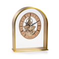 thumbnail image 1 of Bey-Berk International CM668 Brushed Gold Plated Georgetown Clock, 1 of 1