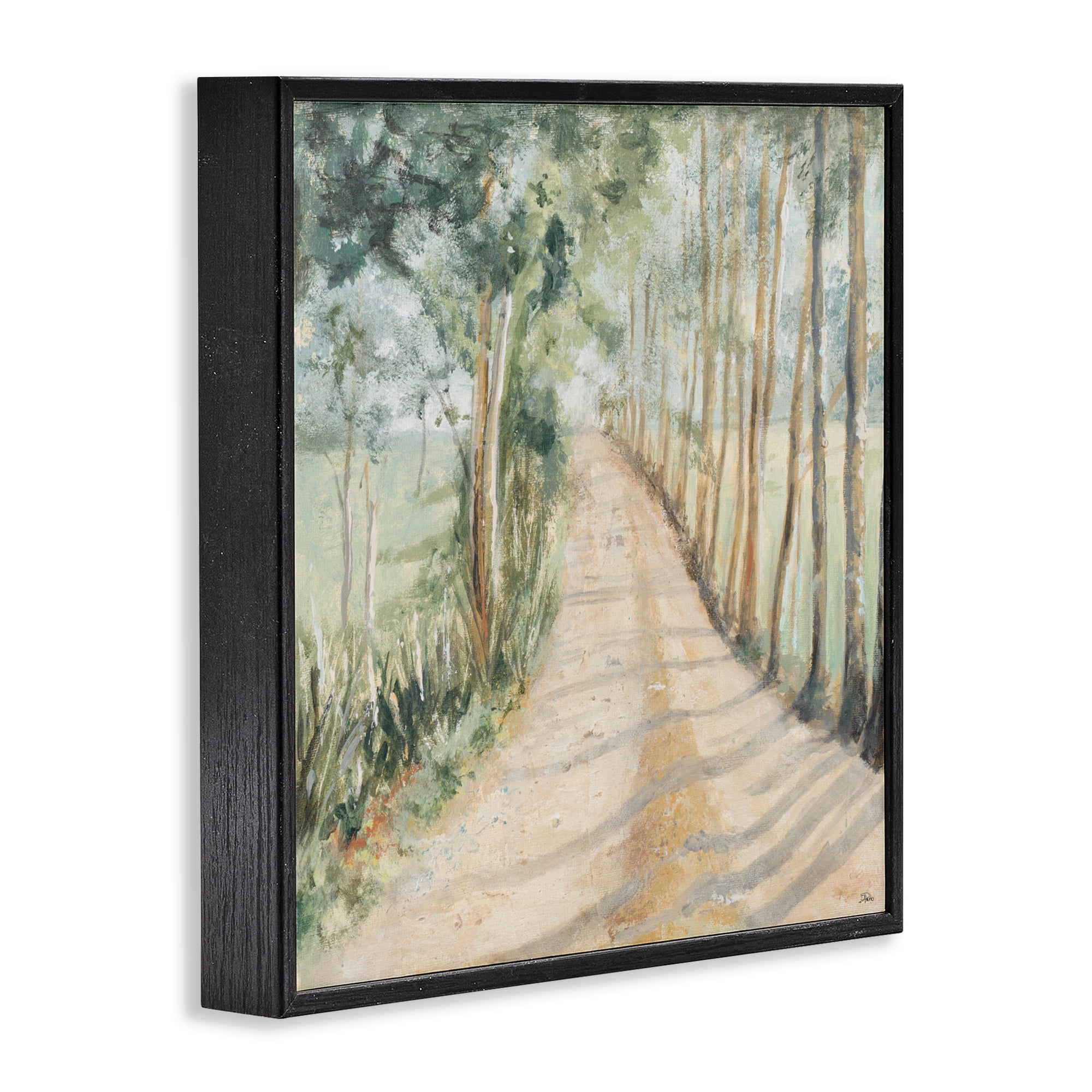 Stupell Industries Camino A Casa Pathway Black Framed Giclee Art, design by Patricia Pinto