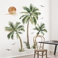 thumbnail image 3 of Adhesivo de pared Decalmile con forma de palmera bohemio grande, 135 cm, 3 of 7