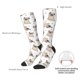 thumbnail image 4 of Fotbe Pugs Calcetas Divertidas Estampadas para Hombre y Mujer, Calcetas de Algodón hasta la Rodilla para Caminar, Correr, Enfermería y Embarazo, 4 of 6