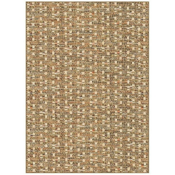 7' x 7' Virgin Gorda - Cinnamon Summer Sensations Designer Indoor/Outdoor Rug Collection Superlative Home & Commercial Décor Accent Carpet. Balcony’s, Patios, Decks, Poolside and More!