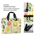 thumbnail image 4 of FORMRS 16" Laptop Bag Carrying Sleeve Case with Handle Travel Shoulder Briefcase, Candy Lemon, 4 of 8