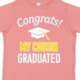 thumbnail image 4 of Inktastic Congrats My Cousin Graduated with Cap Boys or Girls Toddler T-Shirt, 4 of 5