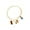 Tan, variant on Bone Occlusion Bracelet (Black)