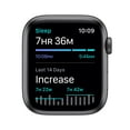 thumbnail image 5 of Apple Watch Nike SE (1st Gen) GPS + Cellular 44mm Space Gray Aluminum Case Anthracite/Black Nike Sport Band - Regular with Family Set Up, 5 of 11