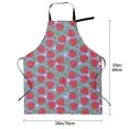 thumbnail image 5 of Lsque Hand Drawn Strawberry Waterproof Apron Chef Aprons for Men Heavy Duty Chemical Work Apron Extra Long Grilling Aprons with Adjustable Bib Apron, 5 of 9