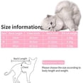 thumbnail image 2 of Gilet de Restauration pour Vêtements de Protection pour Animaux, Combinaison de Récupération Professionnelle, Body pour Chat (Rose, m), 2 of 5