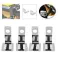 thumbnail image 4 of Turn Signal Lamp Bracket, Rear Indicator Light Holder Universal High Strength  For Motorcycle Silver, 4 of 8