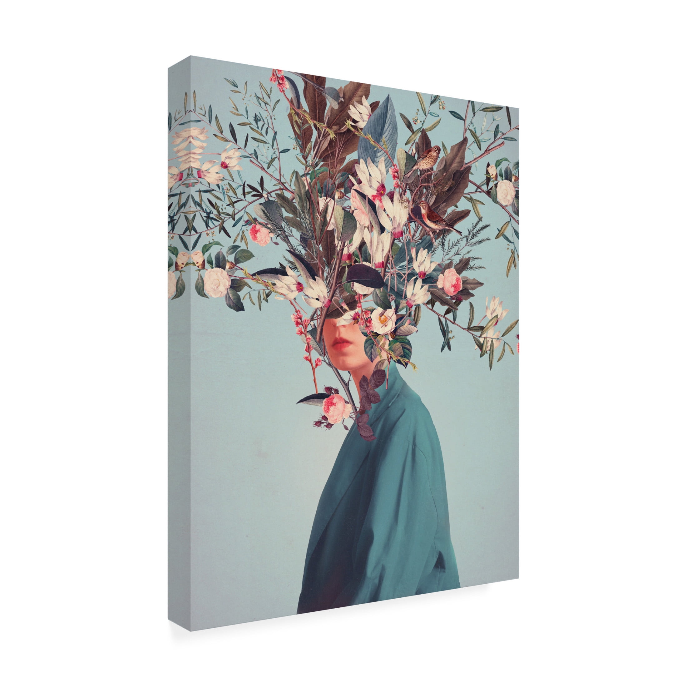 Trademark Fine Art Frank Moth  I Was Hidden but You Saw Me Canvas Wall Art