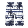 thumbnail image 5 of KPOPLK Men's Swim Trunks Quick Dry Beach Shorts Swimwear Bathing Suits Print Beach Casual Trouser Shorts(Blue,XXL), 5 of 5