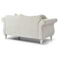 thumbnail image 6 of Glory Furniture Hollywood Velvet Loveseat in Ivory, 6 of 6