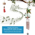 thumbnail image 4 of Outside Solar Wind Chimes with Tree of Life Pendant, 38'' Solar Powered Chimes with LED Lights for Kids Gifts from Parents ,Top Decor for Patio, Porch, Pathway, Backyard, Bird, 4 of 5