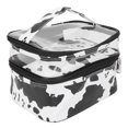 thumbnail image 2 of Travel Cosmetic Bag, Waterproof Makeup Bag Convenient Handle Easy Clean  For Travel For Home, 2 of 8