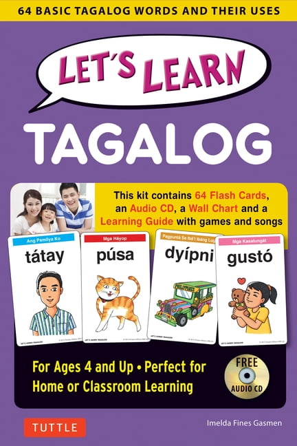 Let s Learn Tagalog Kit A Fun Guide For Children s Language Learning 