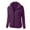 Purple, variant on gakvbuo Hoodies For Women Long Sleeve Lapel Jacket Zip Up Oversized Winter Warm Coat Sweatshirt Hoodies