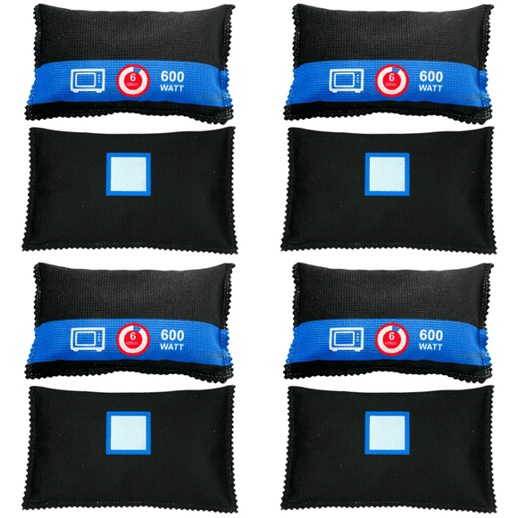 Peggybyg Car Dehumidifier Desiccant Dehumidifier Bag Reusable for Car (black mineral)