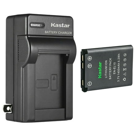Kastar Nikon Battery and AC Wall Charger Replacement