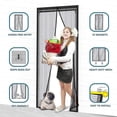 thumbnail image 2 of Porte Moustiquaire Magnétique, Rideau en Maille Anti-Insectes avec Aimants Puissants, 2 of 3