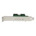 thumbnail image 2 of StarTech.com 3-port M.2 SSD (NGFF) Adapter Card - Supports 1x PCIe (NVMe) M.2 SSD, 2x SATA III M.2 SSDs - PCIe 3.0 Adapter (PEXM2SAT32N1) - Interface Adapter - M.2 - M.2 Card / SATA 6 Go/s - PCIe 3.0, 2 of 13