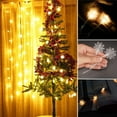 thumbnail image 3 of sunsanly String Light Creative Shape IP43 Waterproof Energy-saving Battery Operated Non-Glaring Soft Lighting Indoor Outdoor Moon Star LED String Light Ornament Party Supplies, 3 of 8