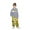 Grey, variant on Girls Outfit Set Long Sleeve Oversized Hooded Sweatshirt Camo Print Pants Children Sports Loose Autumn Outfits