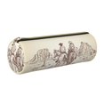 thumbnail image 1 of Disketp Two Cowboys Riding Horses In The Desert Estuche Organizador de Lápices de Cuero, Estuche de Oficina con Cremallera para Bolígrafo y Lápiz, 1 of 6