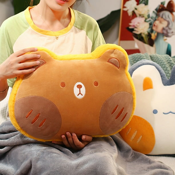 Almohada suave de animales de peluche almohada con forma de animal cojin relleno de juguete almohada de juguete de animales confiabilidad excepcional Walmart en linea