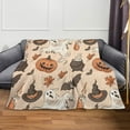 AKUMRi Bed Comforter,Cute Blanket Halloween Lightweight Throw Blanket