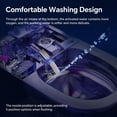 thumbnail image 6 of Veeler Smart Bidet Toilet Elongated Heated Seat, Powerful Dual Flush, Multi-Mode Front and Rear Wash, Warm Air Dryer, 6 of 6