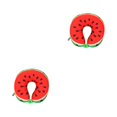 thumbnail image 2 of ZheElen Functional Travel Neck Pillow Comfortable Travel Essential Adjustable Foam Particles Travel Pillow Travel Companion Watermelon 30cm 2Set, 2 of 6