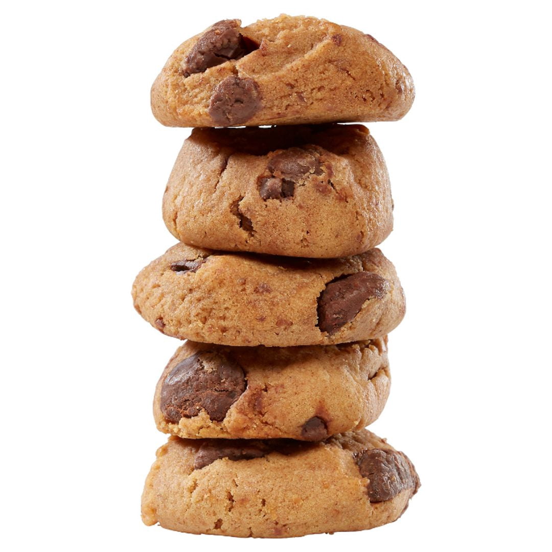 Rule Breaker Snacks Chocolate Chip Blondie Bites 6-Pack | Vegan, Gluten-Free, Nut-Free, Top 11 Allergen-Free | 6 4-oz Bags