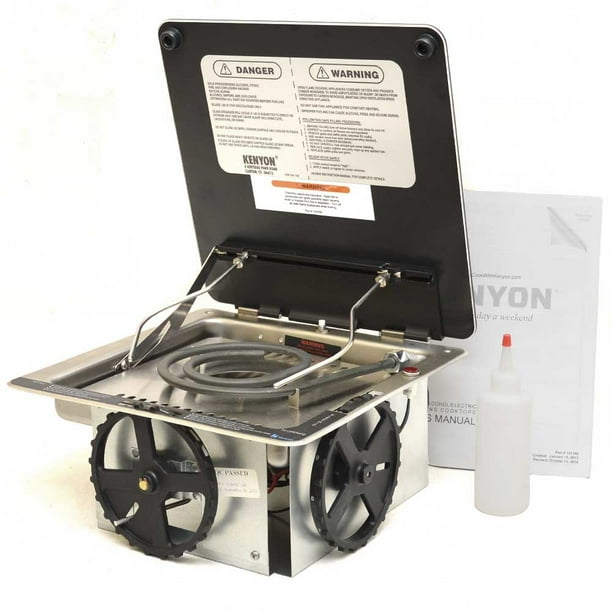 Kenyon Boat Stove Cooktop Burner B61145 240V Electric Alcohol