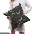 thumbnail image 5 of Ambesonne Outer Space Fabric by the Yard Upholstery, Crescent Rings Saturn, 2 Yards, Pale Taupe and Dark Grey, 5 of 5