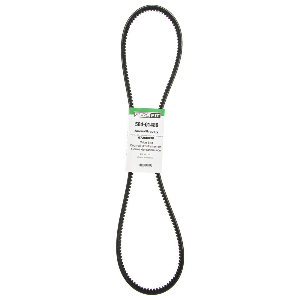 SureFit 63" Deck Belt Replacement for Ariens Gravely 07200038 Max Zoom
