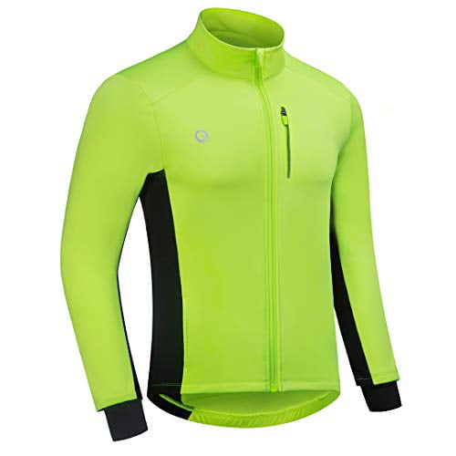 Przewalski Men/'s Cycling Bike Jersey Winter Thermal Long Sleeve Running Jacket with Full Zipper Classic Series