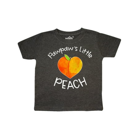 

Inktastic Pawpaw s Little Peach Cute Peach Heart Gift Toddler Boy or Toddler Girl T-Shirt