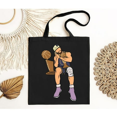 vintage Steph Curry Championship Celebration Tote Bag-TH10948