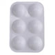 thumbnail image 1 of White Watercolor Palette, 6 Well Rectangular Paint Palettes 30PCS, 1 of 4