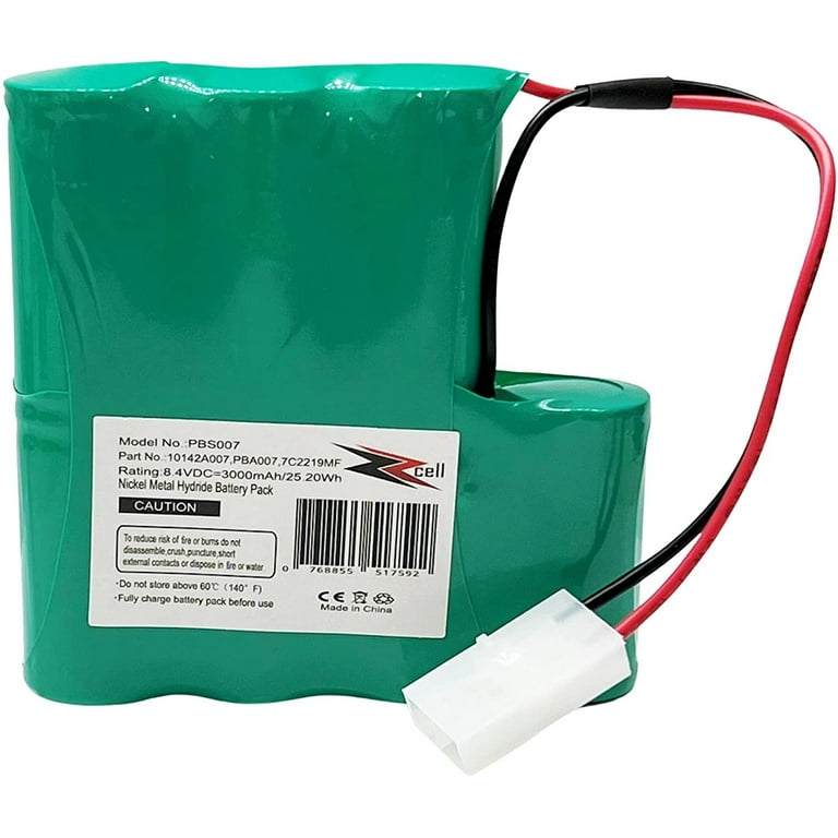 ZZcell Replacement Battery For Robot Vacuums - 14.4V 2100mAh, Compatible With Ariete, Dibea, Haier, Midea, And More (Model LP43SC2000P)