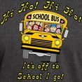 thumbnail image 3 of CafePress - Hi Ho School Bus Dark T Shirt - Men's Classic Graphic Cotton T-Shirt, 3 of 4