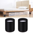thumbnail image 3 of Bed Table Riser Elevator Sofa Furniture Elevator Elevators for Beds, , Tables - Round 6x5cm Black, 3 of 8