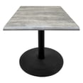 thumbnail image 3 of 36" Tall OD214 Indoor/Outdoor All-Season Table with 30" x 30" Square Black Steel Top, 3 of 5