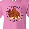 thumbnail image 4 of Inktastic I Heart My Chickens Youth T-Shirt, 4 of 5
