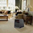 thumbnail image 3 of Lasko QB16103 Portable Electric 1500W Infrared Quartz Space Heater with Remote, 3 of 6