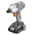 thumbnail image 1 of Atornillador de Impacto 20V Sin Carbones con Batería y Cargador Gladiator AI 1138/20 C1, 1 of 5
