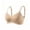 Khaki, variant on Wirefree Seamless Bras for Women Side Support Sag Lift Full Coverage Everyday Bralette