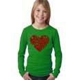 thumbnail image 1 of Girl's Word Art Long Sleeve - Just a Small Town Girl, 1 of 2