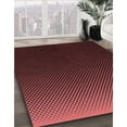 thumbnail image 3 of Ahgly Company Machine Washable Indoor Square Transitional Chocolate Brown Area Rugs, 6' Square, 3 of 7