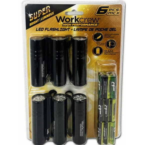6Pk Led Flashlight