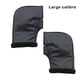thumbnail image 4 of Riwesomey 1 par de guantes universales de cuero para patinete, impermeables, a prueba de viento, para invierno, para motocicleta, suministro de manoplas Accesorios para motos Negro Gran Abertura Riwesomey VI017785-01, 4 of 6